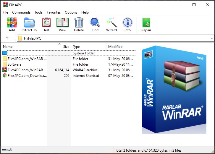 WinRAR 5.91 Free Download for Windows