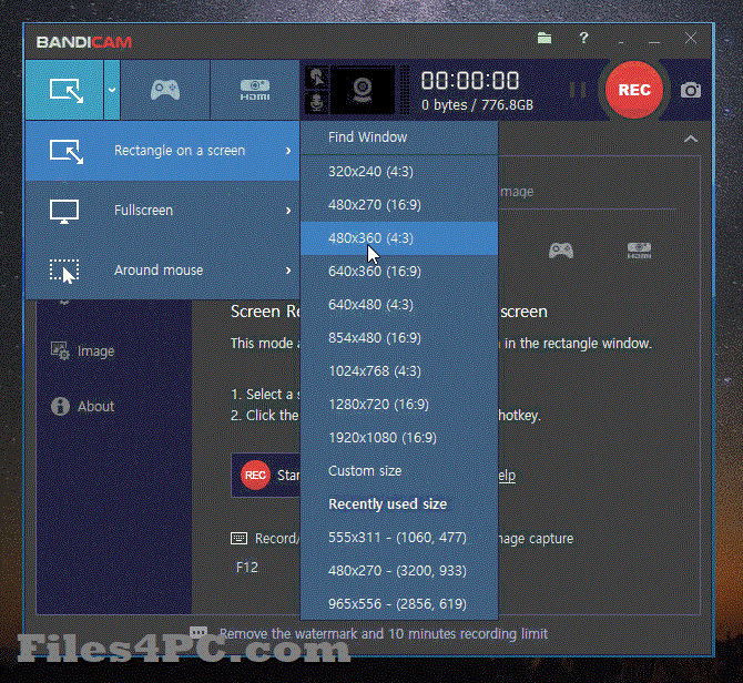 bandicam registration