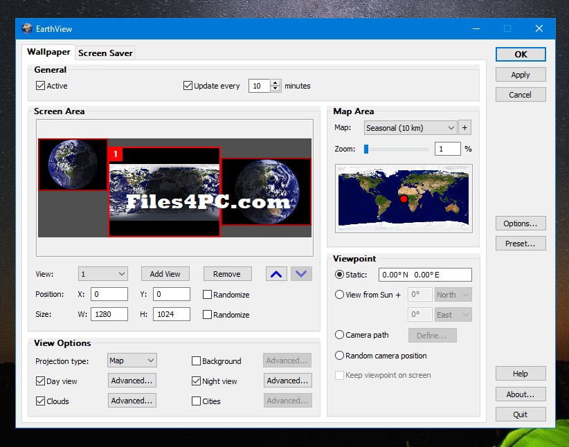 for windows download EarthView 7.7.11
