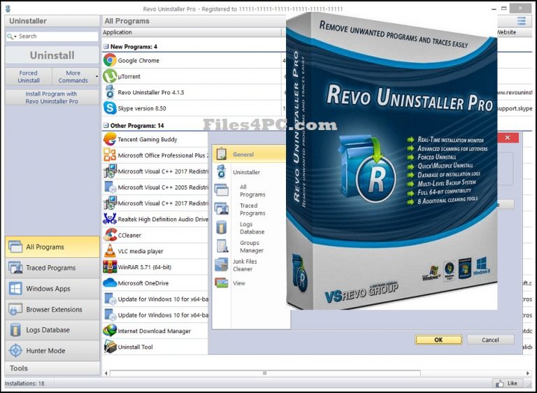 revo uninstaller pro serial number and name