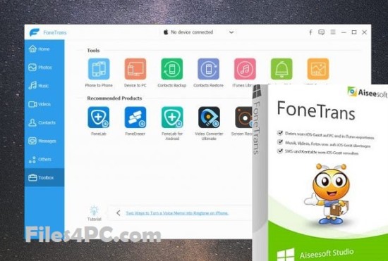 Aiseesoft FoneTrans 9.3.10 for windows instal