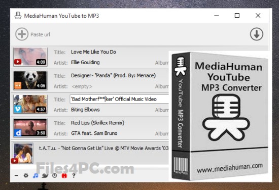 mediahuman audio converter youtube