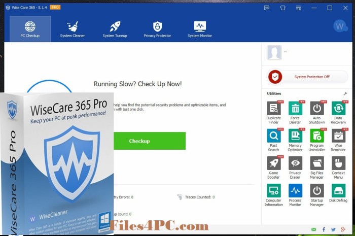 Wise Care 365 Pro 6.6.2.632 download the new version for windows